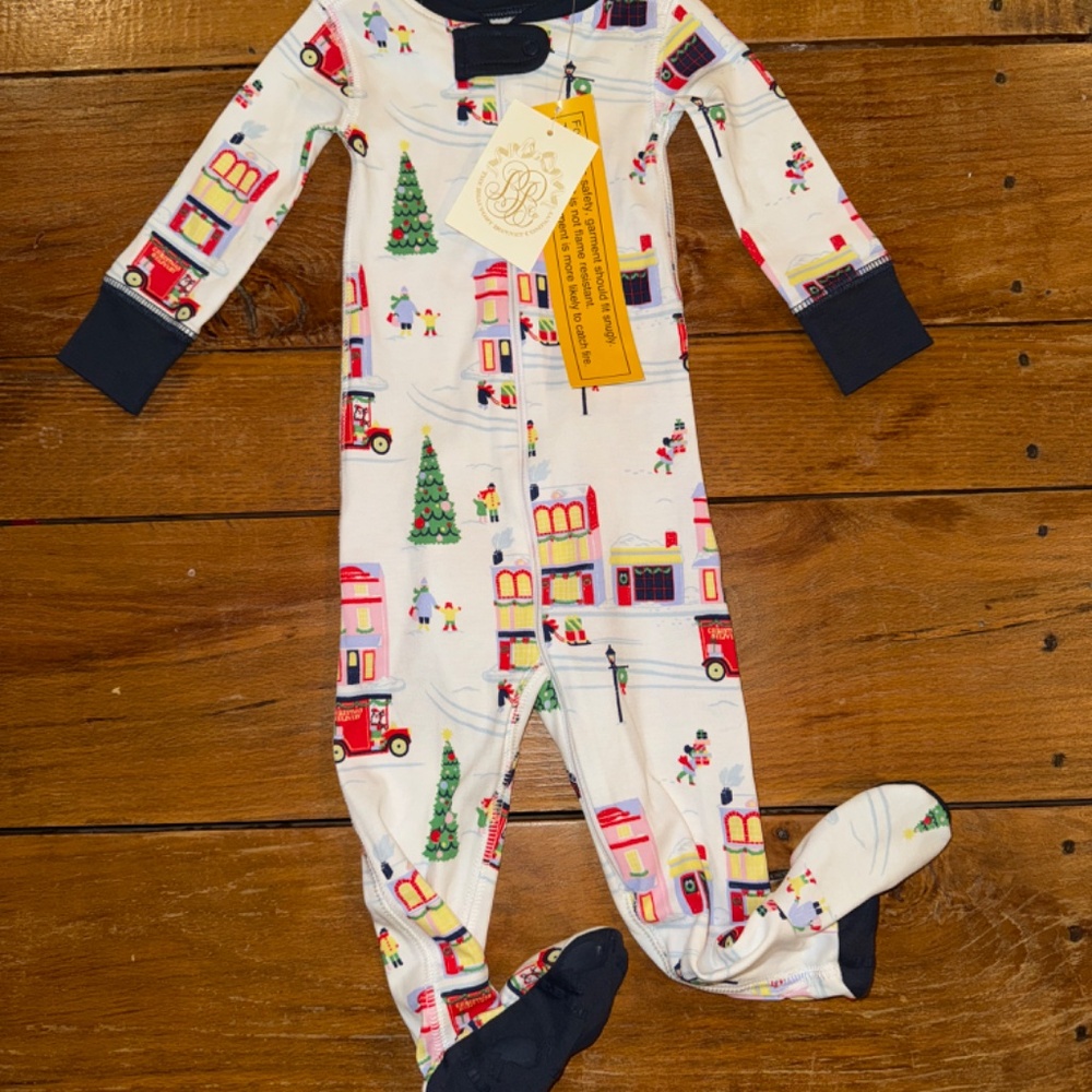 NWT The Beaufort Bonnet Company Merry Little Main Street Christmas Pajamas